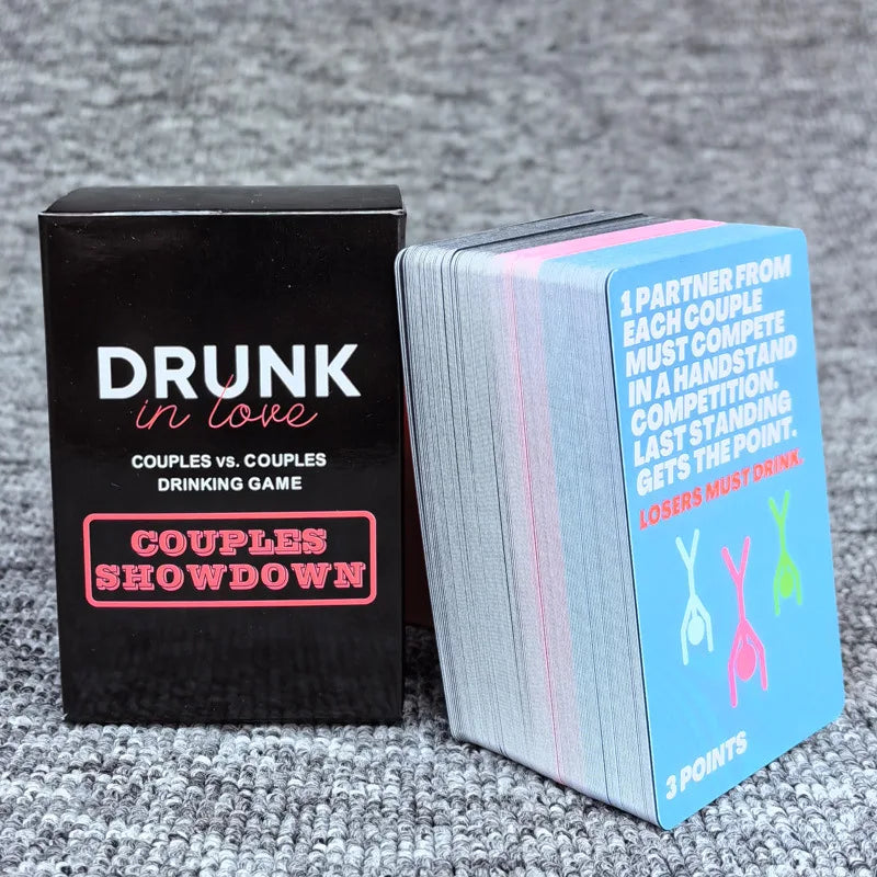 Drunk in Love™ — Couples Drinking Card Game