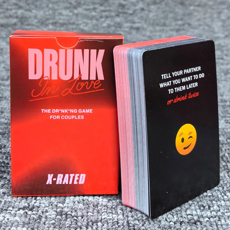 Drunk in Love™ — Couples Drinking Card Game