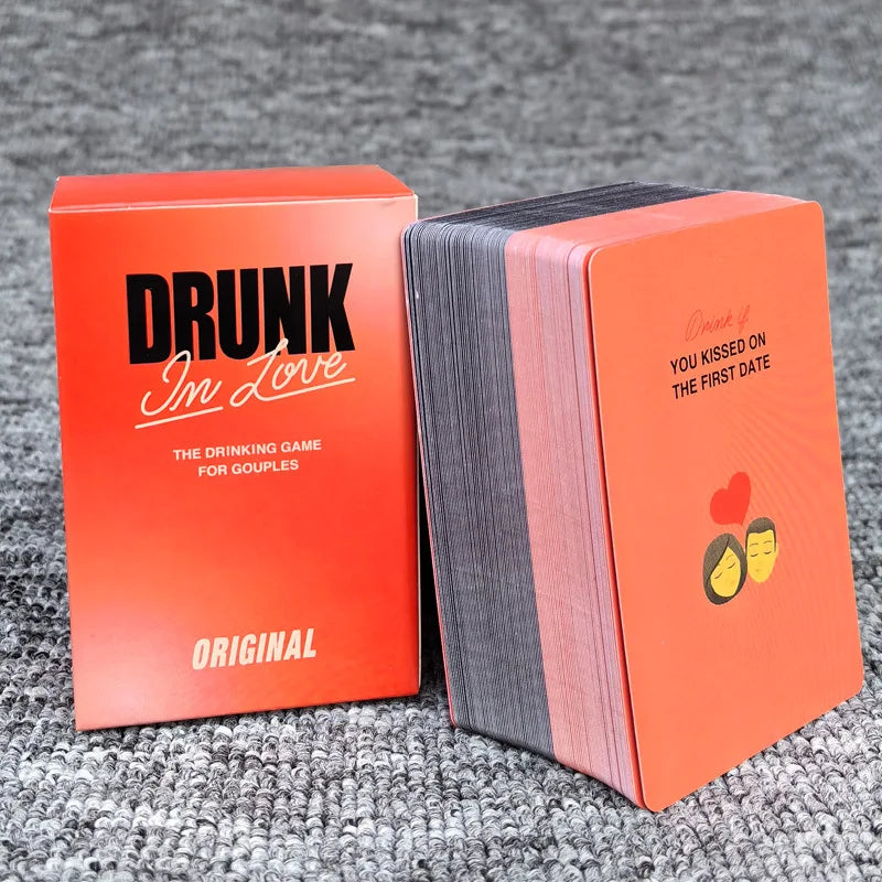 Drunk in Love™ — Couples Drinking Card Game