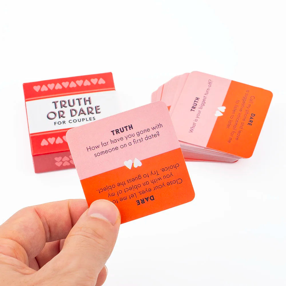 Truth or Dare for Couples Naughty Party Board Game Set 51 Questions!