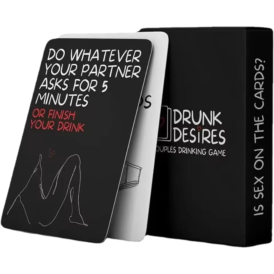 Drunk Desires™ | A Couples Drinking Game for Unforgettable Nights